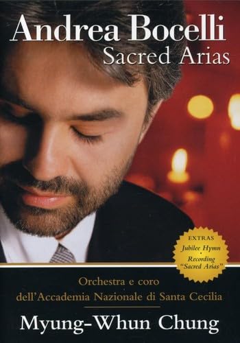 9786305934349: Andrea Bocelli: Sacred Arias [USA] [DVD]