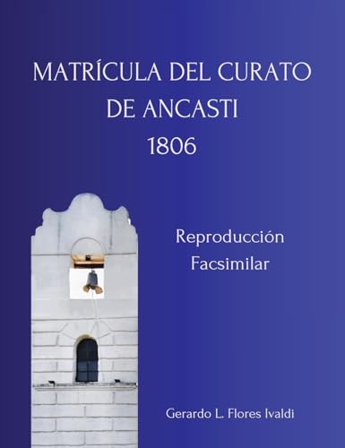Stock image for Matr?cula del Curato de Ancasti 1806 for sale by Books Puddle