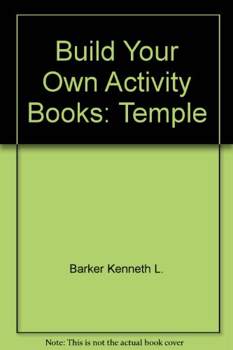 Beispielbild fr Build Your Own Temple - Activity Book, Ages 6 and Up zum Verkauf von UHR Books