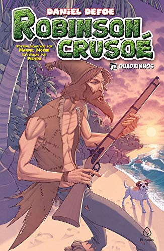 Stock image for _ livro robinson crusoe em quadrinhos daniel defoe 2020 for sale by LibreriaElcosteo