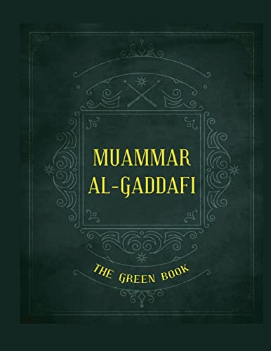 Stock image for Gaddafi's "The Green Book" for sale by GreatBookPrices