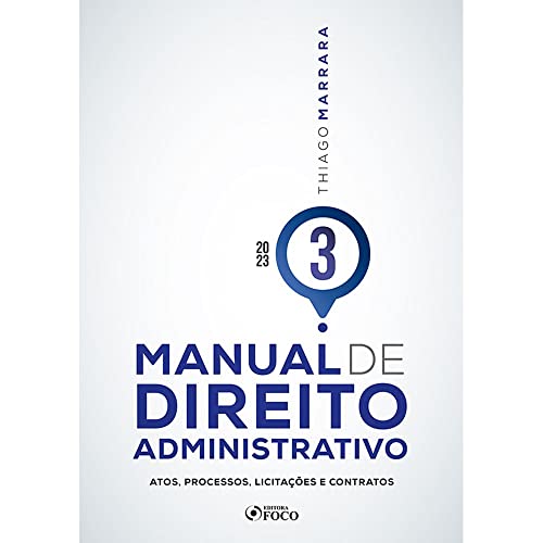 Beispielbild fr manual de direito administrativo vol 3 1 edico 2023 foco zum Verkauf von LibreriaElcosteo