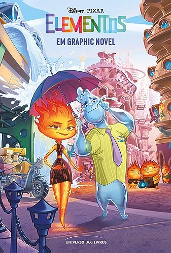 Stock image for _ livro elementos em graphic novel disney pixar novolacrado for sale by LibreriaElcosteo