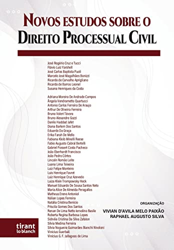 Stock image for _ novos estudos sobre o direito processual civil editora tirant lo blanch for sale by LibreriaElcosteo