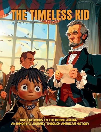 Stock image for The Timeless Kid: The story of an Immortal Boy Who Witnessed First Hand the Landmarks of American History, From Columbus to the Moon Landing, (Ages 7-12). (Smart Kids Collection) for sale by California Books