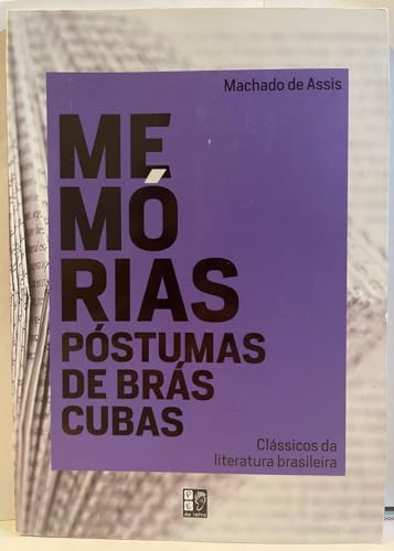 Stock image for memrias pstumas de Brs Cubas -Language: portuguese for sale by GreatBookPrices