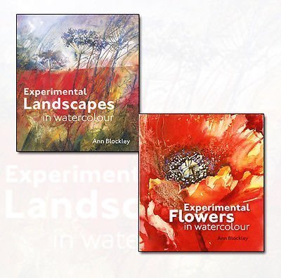 Stock image for Ann Blockley's Experimental Flowers in Watercolour and Experimental Landscapes in Watercolour Collection 2 Books Bundle for sale by GF Books, Inc.