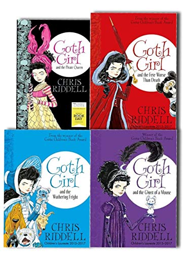 9786674048746: Chris Riddell Goth Girl Series 4 Books Bundle Collection (Goth Girl and the Fete Worse Than Death, Goth Girl and the Ghost of a Mouse, Goth Girl and the Pirate Queen: World Book Day Edition 2015 [Paperback], Goth Girl and the Wuthering Fright)