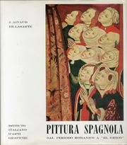 9787002030396: Pittura spagnola dal periodo romanico a "El Greco". Vol. primo.