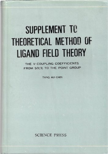 Stock image for Theoretical method of the ligand theory for sale by Plum Books
