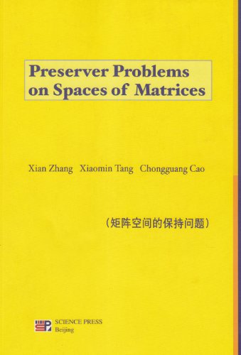 Preserver Problems on Spaces of Matrices