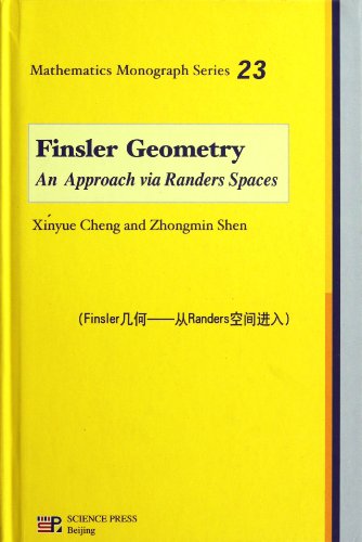 9787030317650: Finsler Geometry-Enter from Randers Space (Chinese Edition)