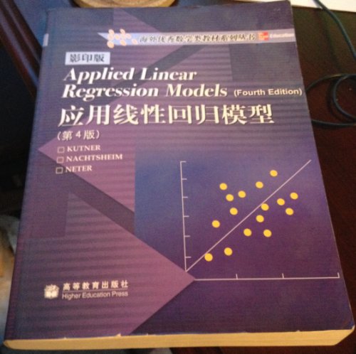 Stock image for Applied Linear Regression Models (Fourth Edition) for sale by Opalick