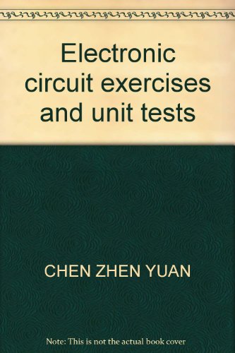 9787040234329: Electronic circuit exercises and unit tests(Chinese Edition)