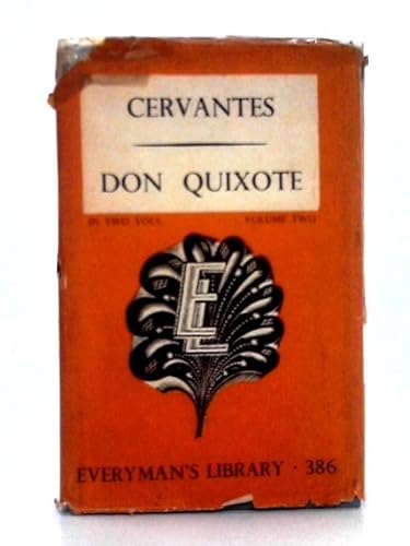 9787100101981: Don Quixote - Volume 2 (Everyman's Library; No. 385)