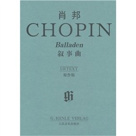 Imagen de archivo de Frederic Chopin Balladen a la venta por ThriftBooks-Dallas