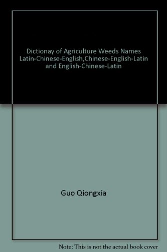 Dictionary of Agriculture Weeds Names