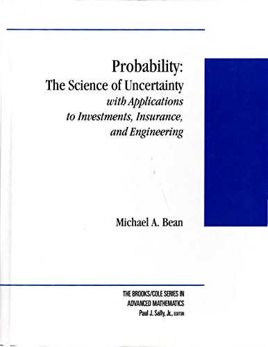 9787111119159: PROBABILITY: The Science of Uncertainty with Applications to Investments, Insurance, and Engineering.