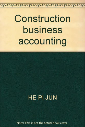 9787111145622: Construction business accounting