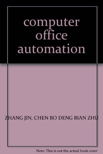 Immagine dell'editore per computer office automation(Chinese Edition) venduto da liu xing