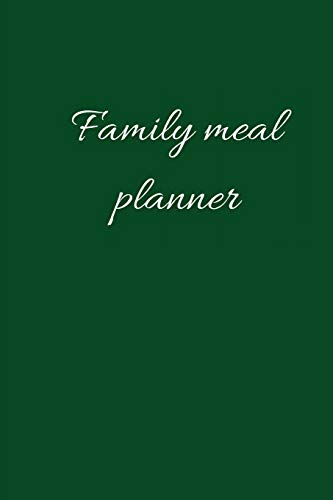 Stock image for Family meal planner [Soft Cover ] for sale by booksXpress