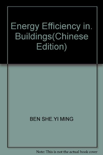 Stock image for Energy Efficiency in. Buildings(Chinese Edition) for sale by liu xing