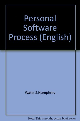 Stock image for Personal Software Process (English)(Chinese Edition) for sale by liu xing