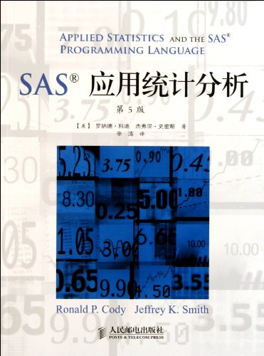 Beispielbild fr Applied Statistics and the SAS Programming Language (5th Edition) (Chinese Edition) zum Verkauf von GoldenWavesOfBooks