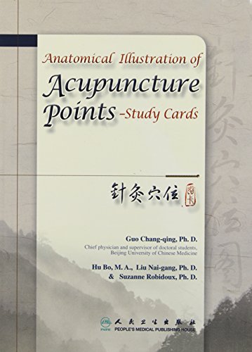 

Anatomical Illustration of Acupunture Points Study Cards