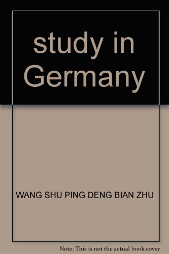 Imagen de archivo de study in Germany(Chinese Edition) a la venta por liu xing