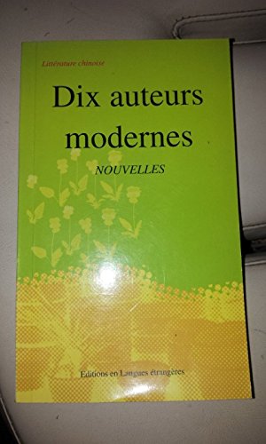 Imagen de archivo de Dix auteurs modernes a la venta por medimops