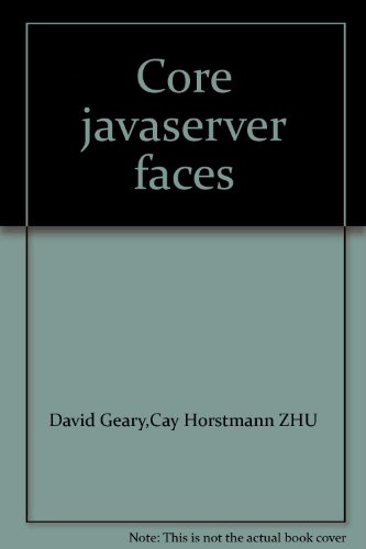 Imagen de archivo de Core javaserver faces(Chinese Edition) a la venta por liu xing