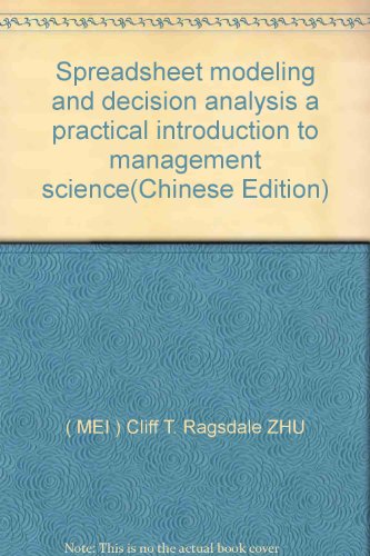Immagine dell'editore per Spreadsheet modeling and decision analysis a practical introduction to management science(Chinese Edition) venduto da liu xing