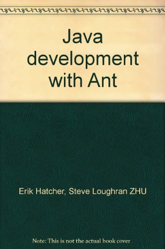 Stock image for Java development with Ant(Chinese Edition) for sale by liu xing