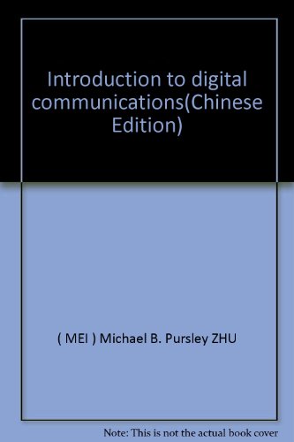 9787121018688: Introduction to digital communications