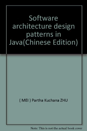 Imagen de archivo de Software architecture design patterns in Java(Chinese Edition) a la venta por liu xing