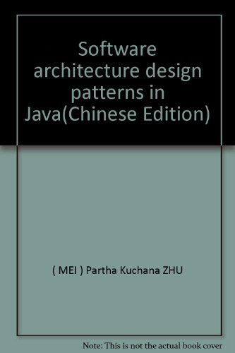 Stock image for Software architecture design patterns in Java(Chinese Edition) for sale by liu xing