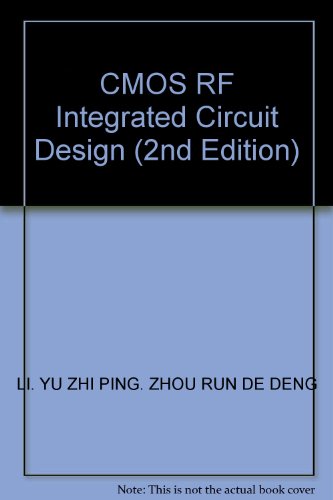 Imagen de archivo de CMOS RF Integrated Circuit Design (2nd Edition) a la venta por ThriftBooks-Atlanta