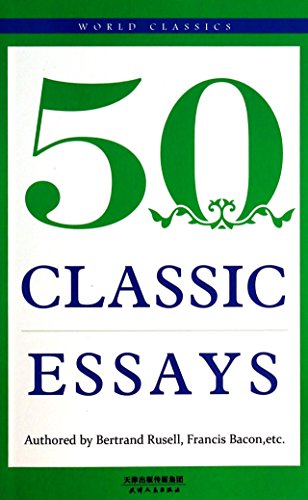 Stock image for 50 Classic essays: classic essays 50 (English edition)(Chinese Edition) for sale by Reuseabook