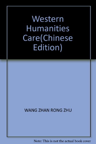 Imagen de archivo de Western Humanities Care(Chinese Edition) a la venta por liu xing