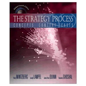 9787300052274: The Strategy Process: Concepts, Context, Cases (4th Edition)