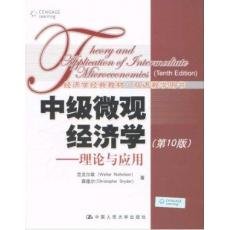 Imagen de archivo de Theory and Applications of Intermediate Microeconomics(tenth Edition) a la venta por HPB-Red