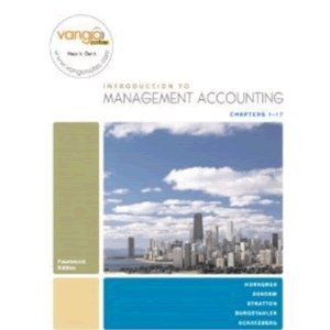 9787301164075: Introduction to Management Accounting-Chapters 1-17