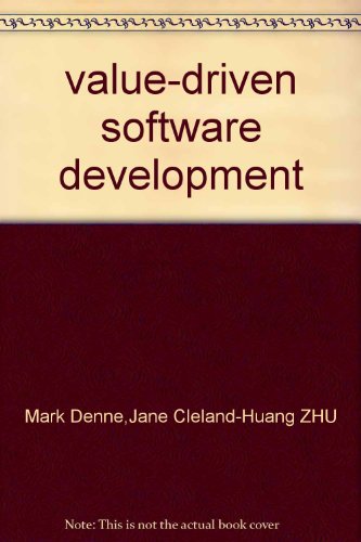 9787302095262: value-driven software development