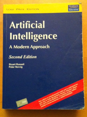 Stock image for Artificial Intelligence: A Modern Approach (2nd Edition) (Prentice Hall Series in Artificial Intelligence) for sale by HPB-Red