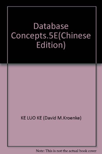 9787302263432: Database Concepts.5E(Chinese Edition)