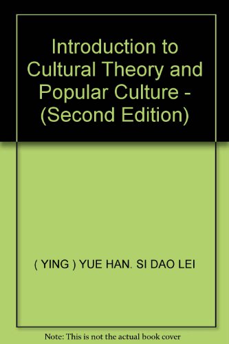 Imagen de archivo de Introduction to Cultural Theory and Popular Culture - (Second Edition) a la venta por ThriftBooks-Dallas