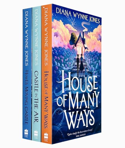 Stock image for Diana Wynne Jones Collection 3 Books Bundle (Howl's Moving Castle, Castle in the Air, House of Many Ways) for sale by Revaluation Books