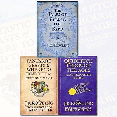 9787463028581: J. K. Rowling Collection 3 Books Bundle (The Tales of Beedle the Bard, Standard Edition[Hardcover],Fantastic Beasts and Where to Find Them,Quidditch Through the Ages) by J. K. Rowling (2016-06-07)