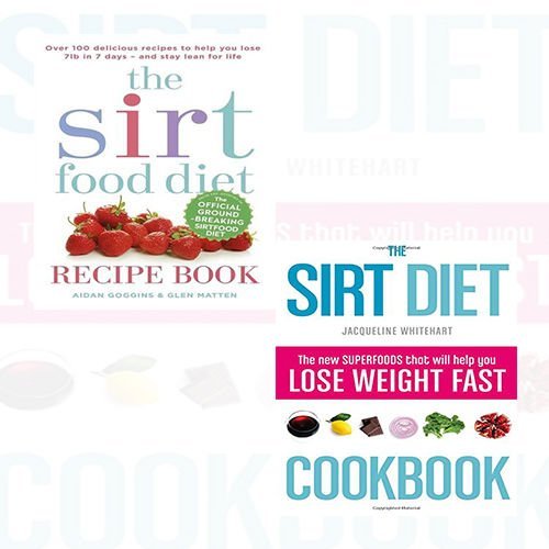 Stock image for Sirtfood Diet Recipe Collection (The Sirt Diet Cookbook,The Sirtfood Diet Recipe Book: Over 100 tried and tested recipes to help you lose 7lbs in 7 days - and stay lean for life) 2 Book Bundle for sale by Revaluation Books